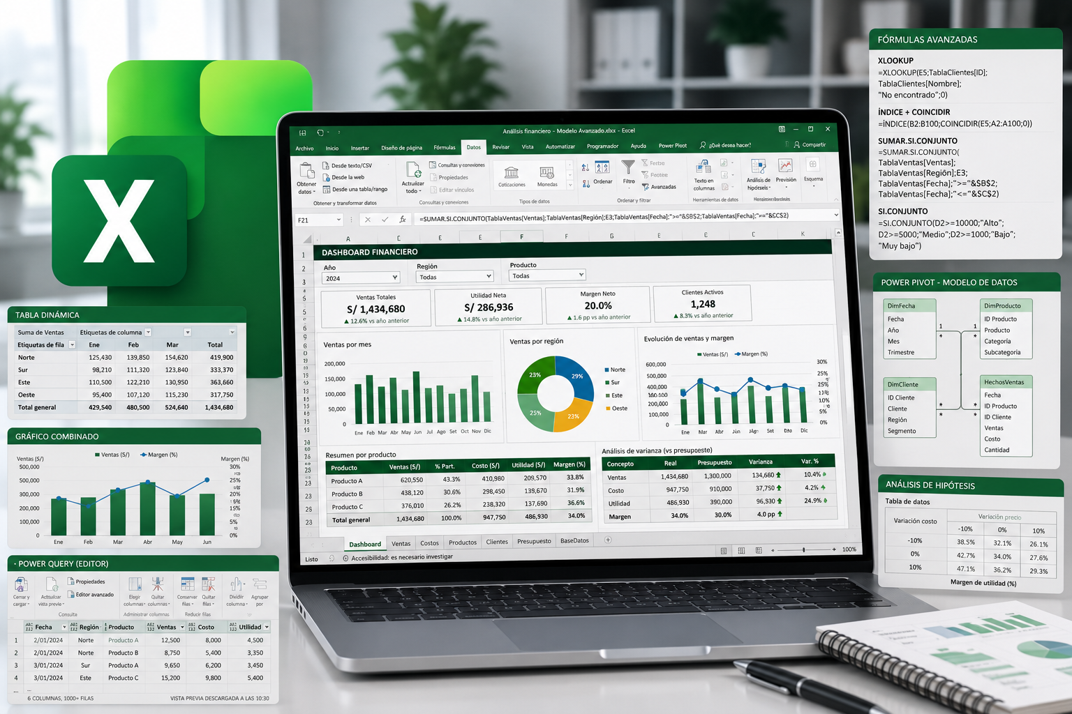 Portada de Excel Avanzado